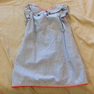 Jcrew, Crewcut blue stripes dress in size 4